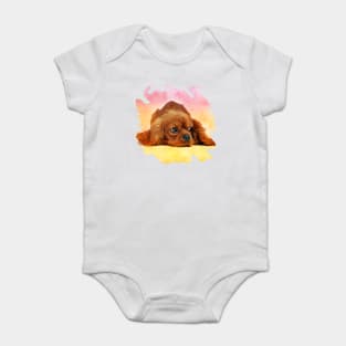 Cavalier King Charles Spaniel Baby Bodysuit